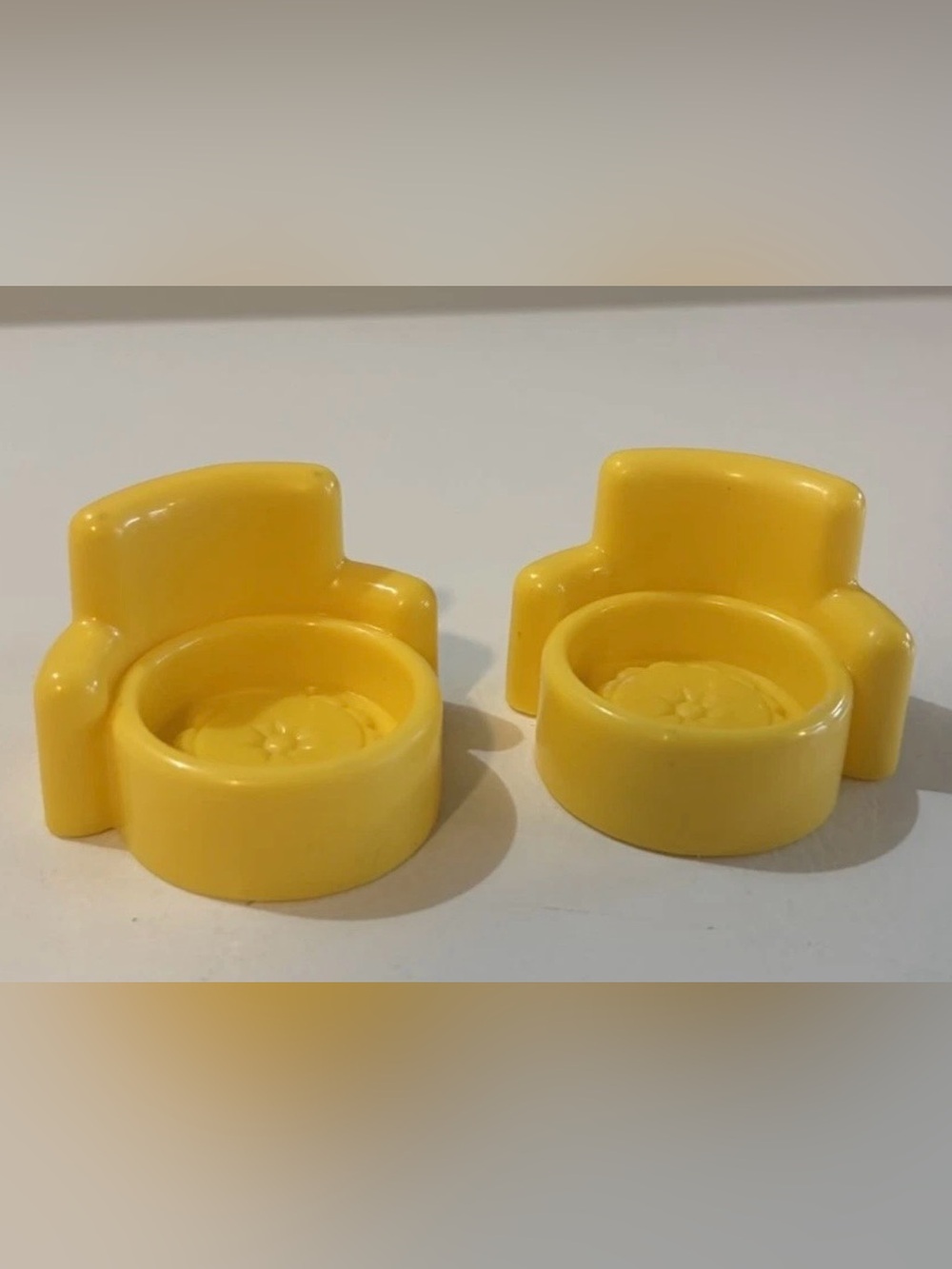 2/15$ 🦊 Fisher Price Little People 2 Jewish Hanukkah Gold Chair For Table
